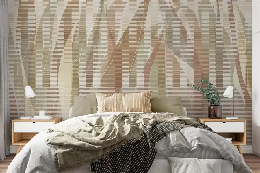 murales Elementos entrelazados w04945