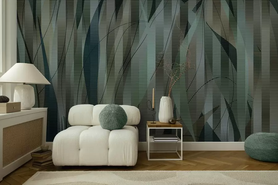 Wall Mural Photo Wallpaper Intertwining elements w04945v2