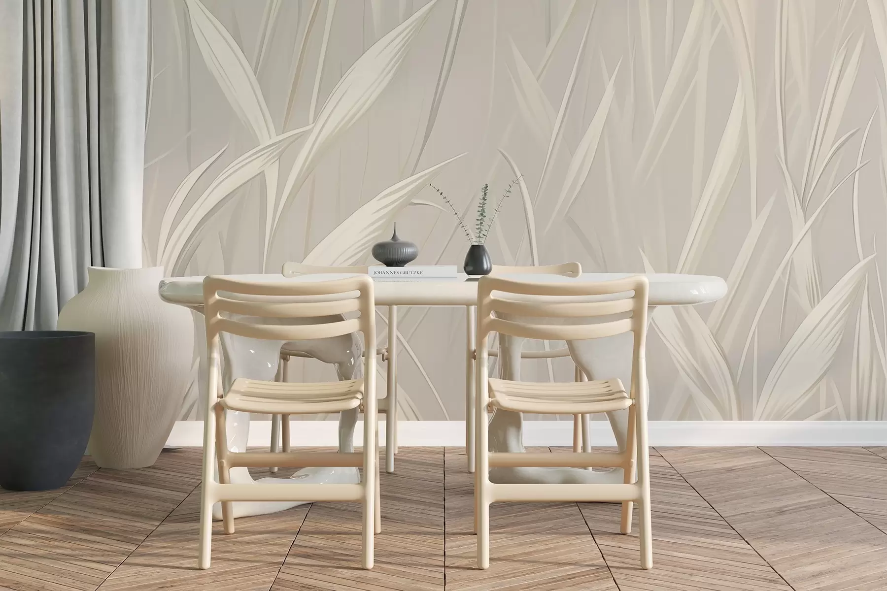 Wall Mural Photo Wallpaper Abstract grass w04915