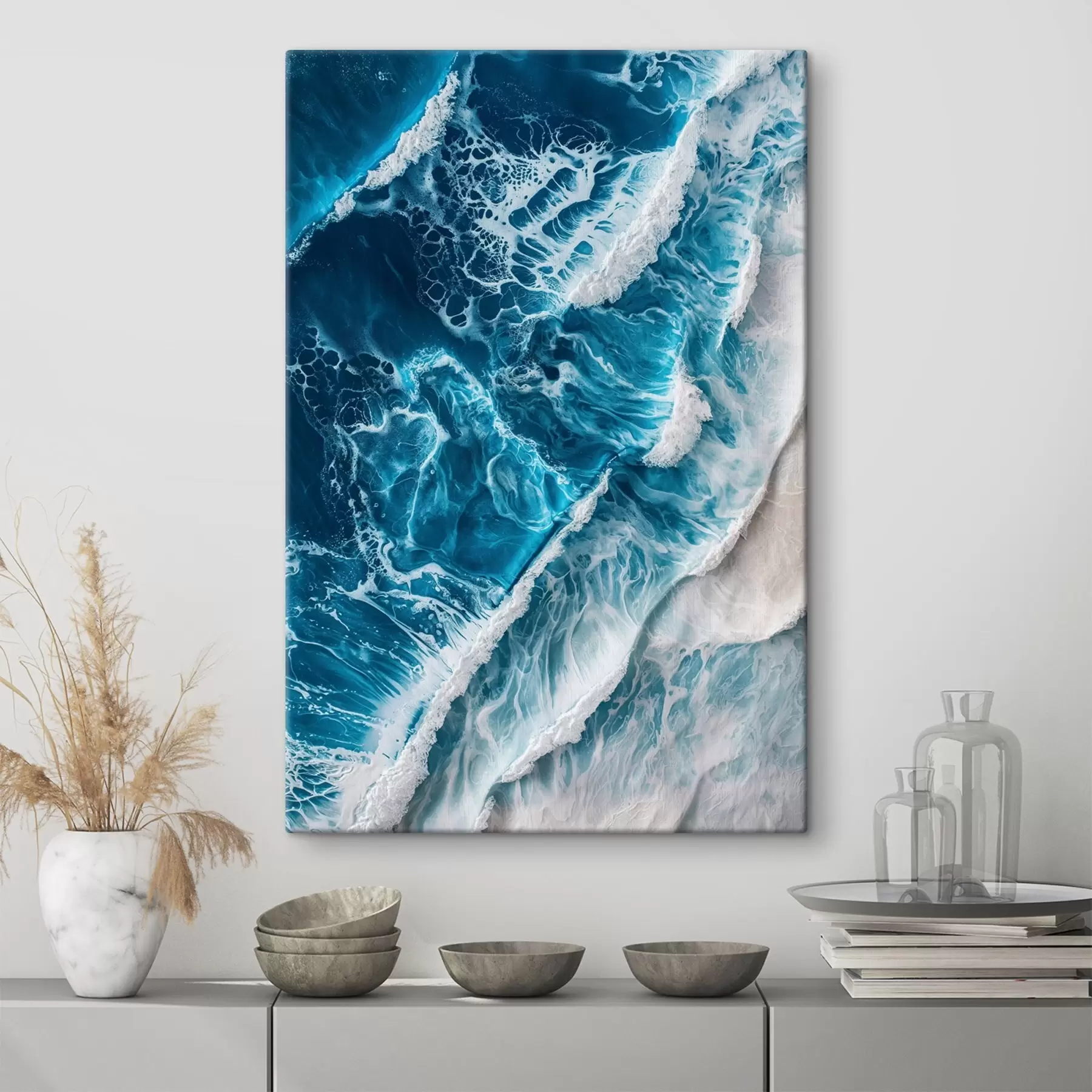 wall murals Sea waves s46793
