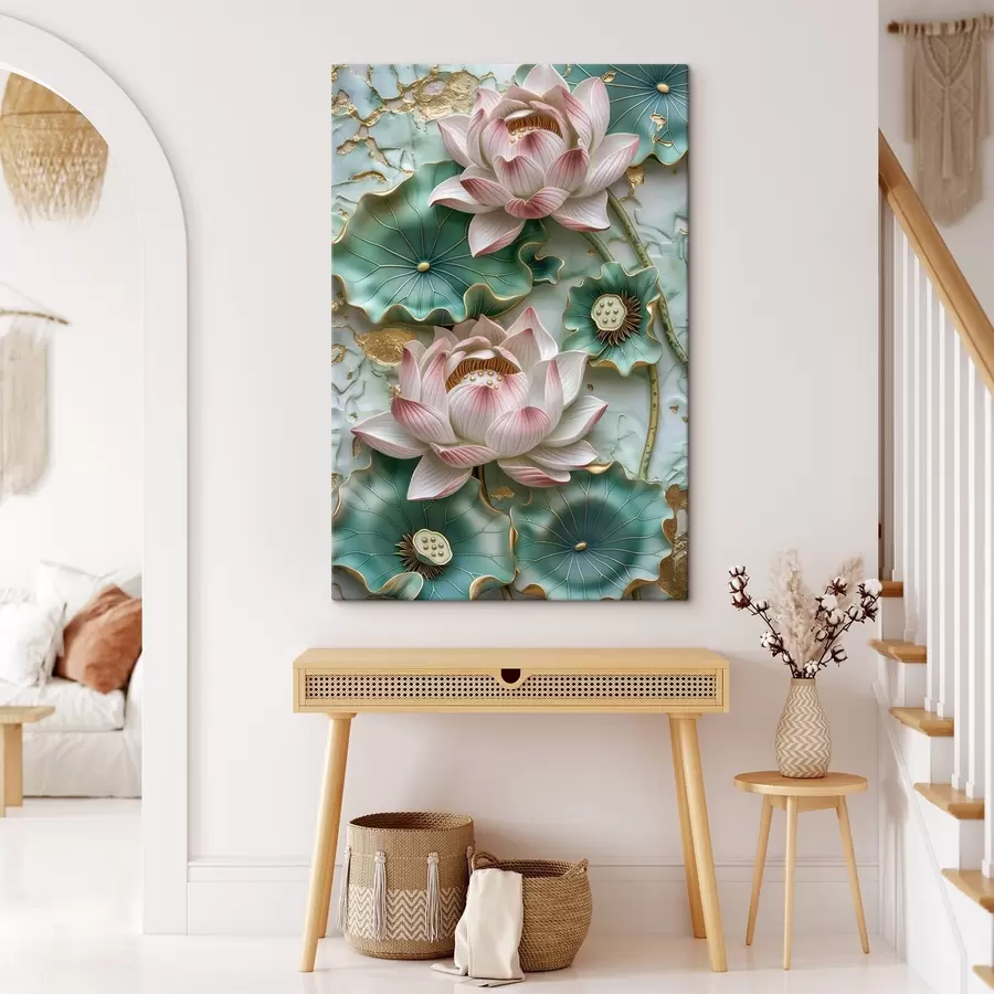 murales Flores de loto s46798