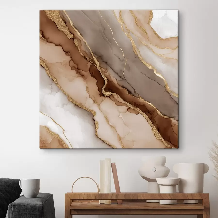 wall murals Textured stone motif in an artistic style s46643