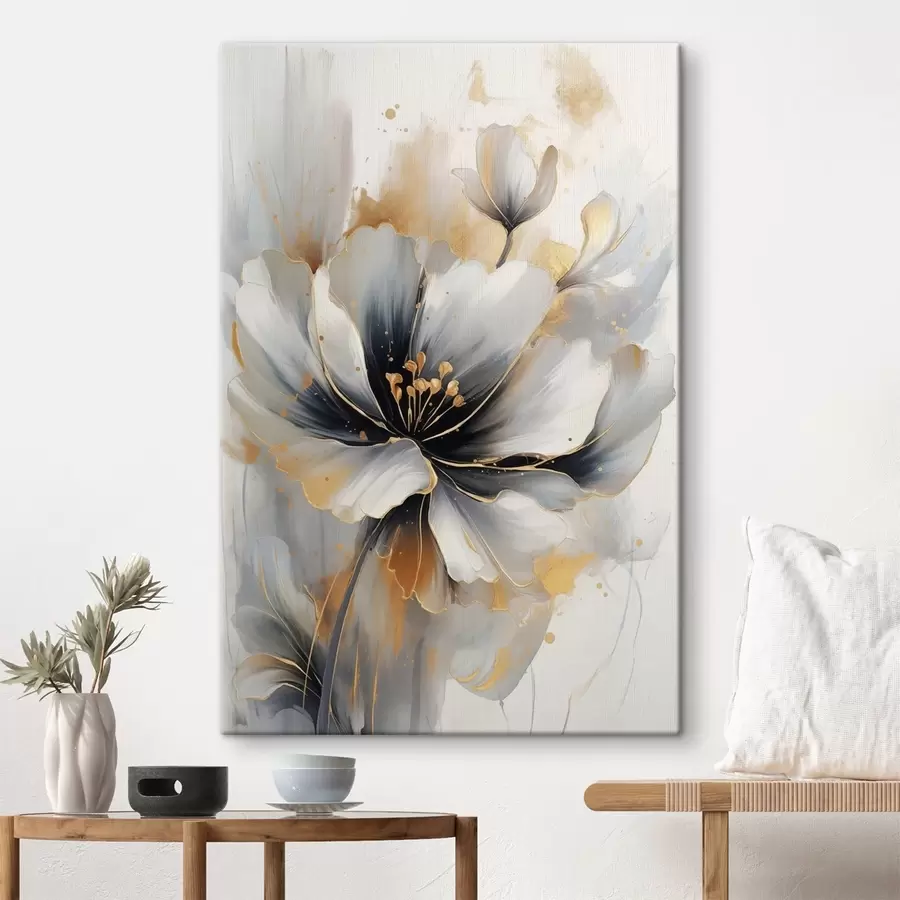 wall murals Abstract flower s46821