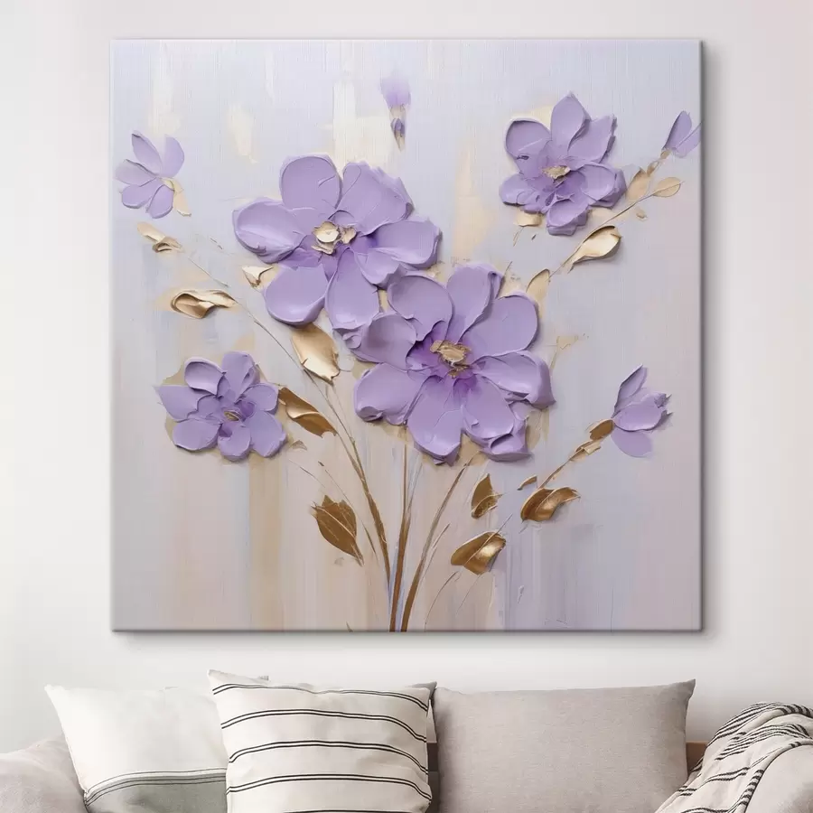 wall murals Flowers imitation painting s46827