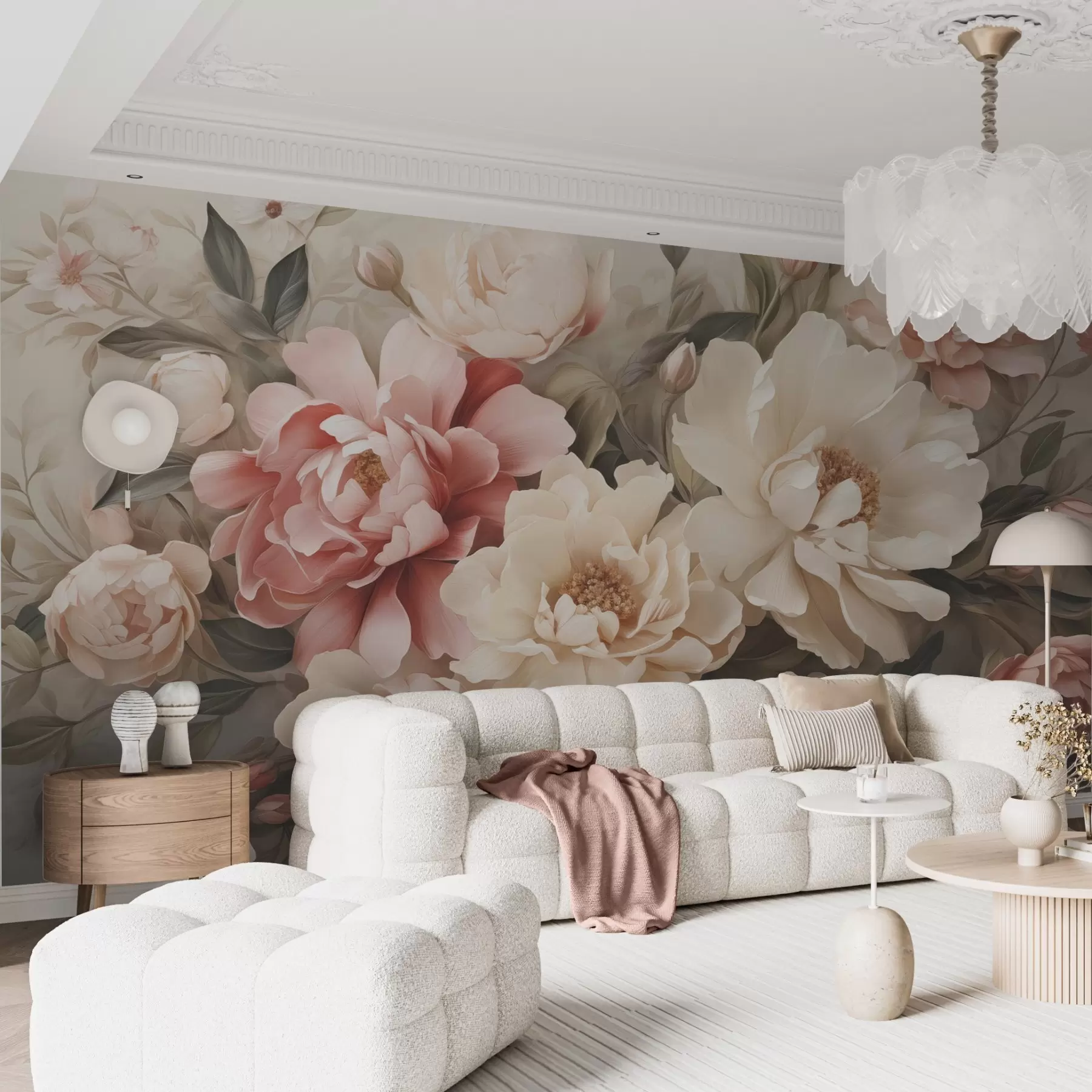 Wall Mural Photo Wallpaper Flowers in bloom w04977