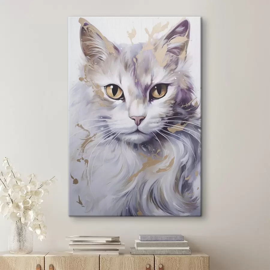 wall murals Abstract cat s46837
