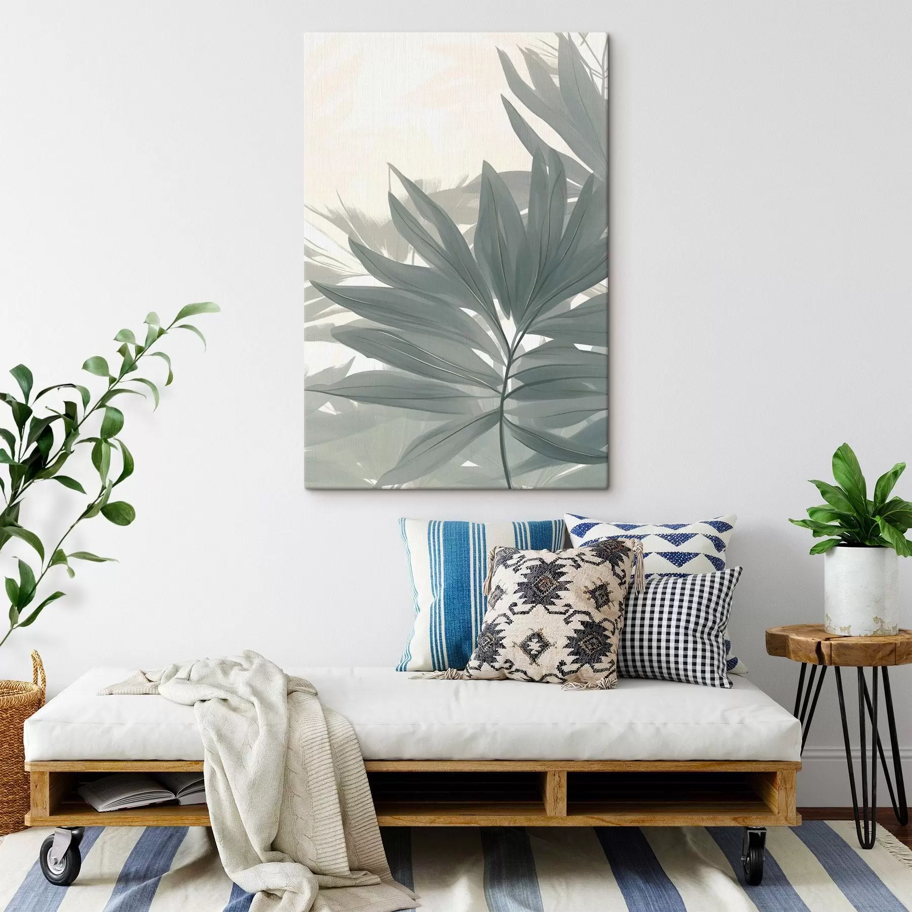 murales Hojas tropicales s46874