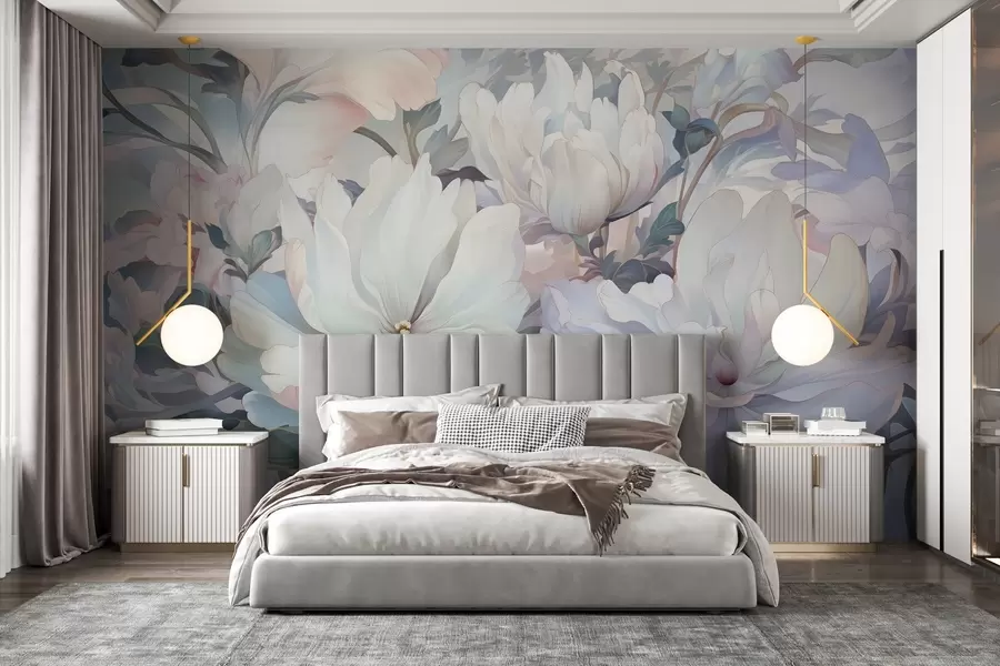 Wall Mural Photo Wallpaper Floral symphony w04999