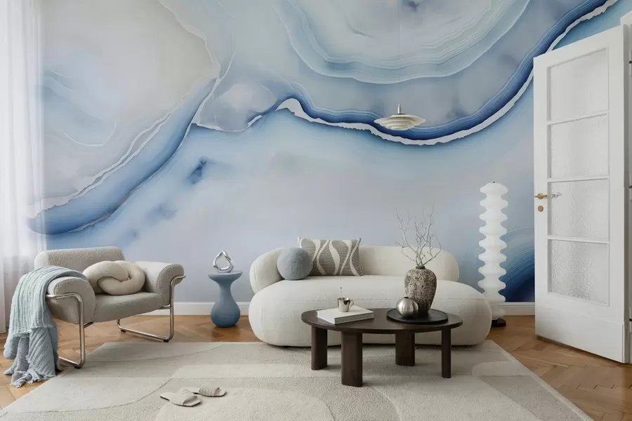 Wall Mural Photo Wallpaper Delicate marble w05000