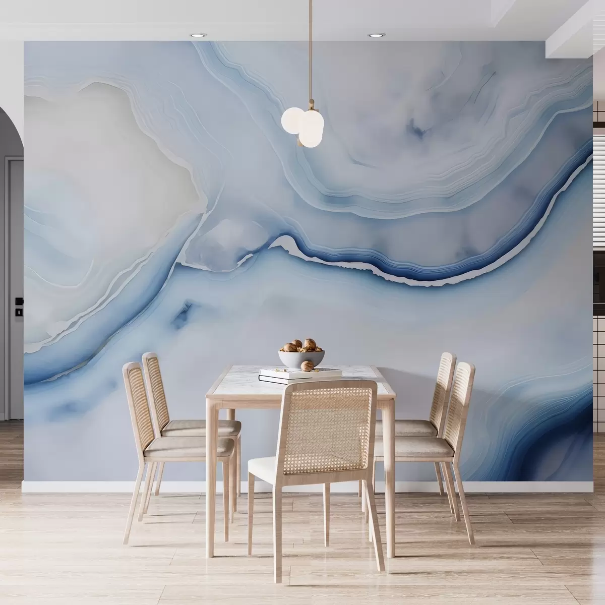 wall murals Delicate marble w05000