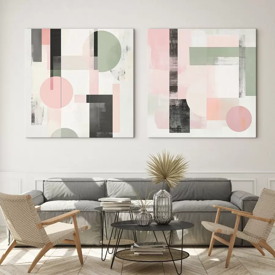 murales Abstracciones geométricas m01039