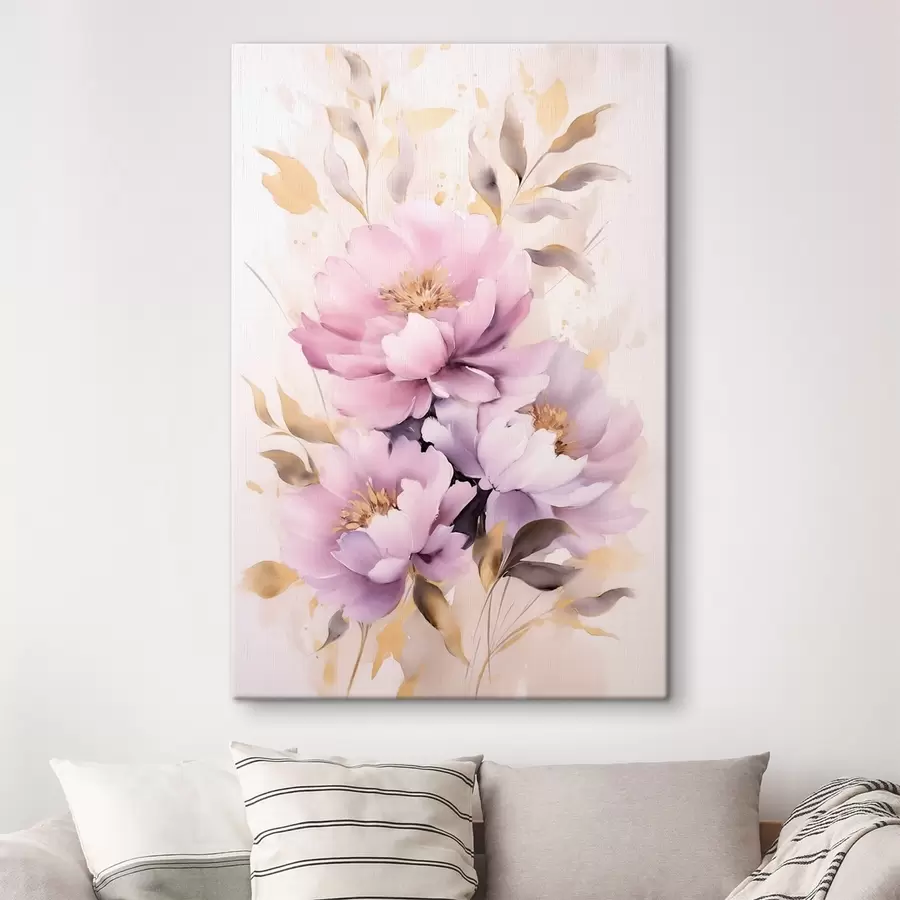 wall murals Bouquet imitation of painting s46915