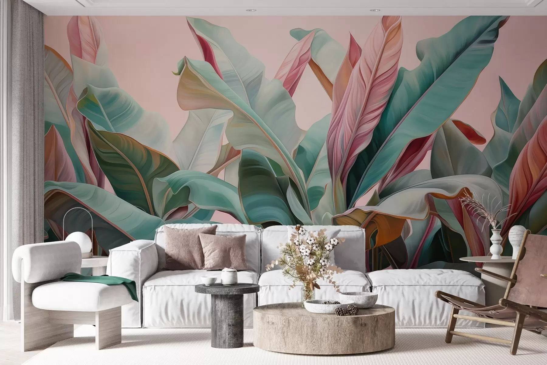 wall murals Botanical Harmony w05009