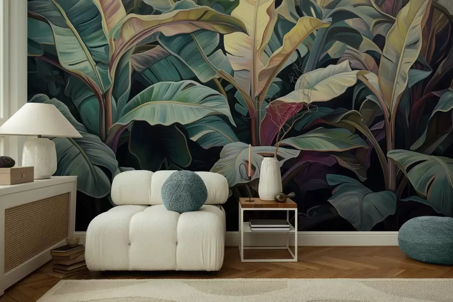 murales Tranquilidad tropical w05013