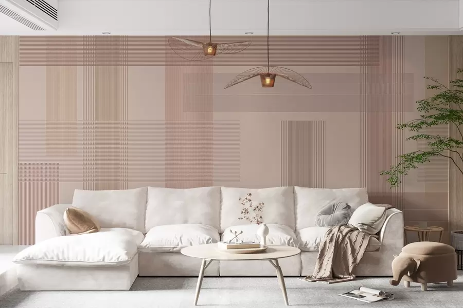 peintures murales Harmonie géométrique w05014