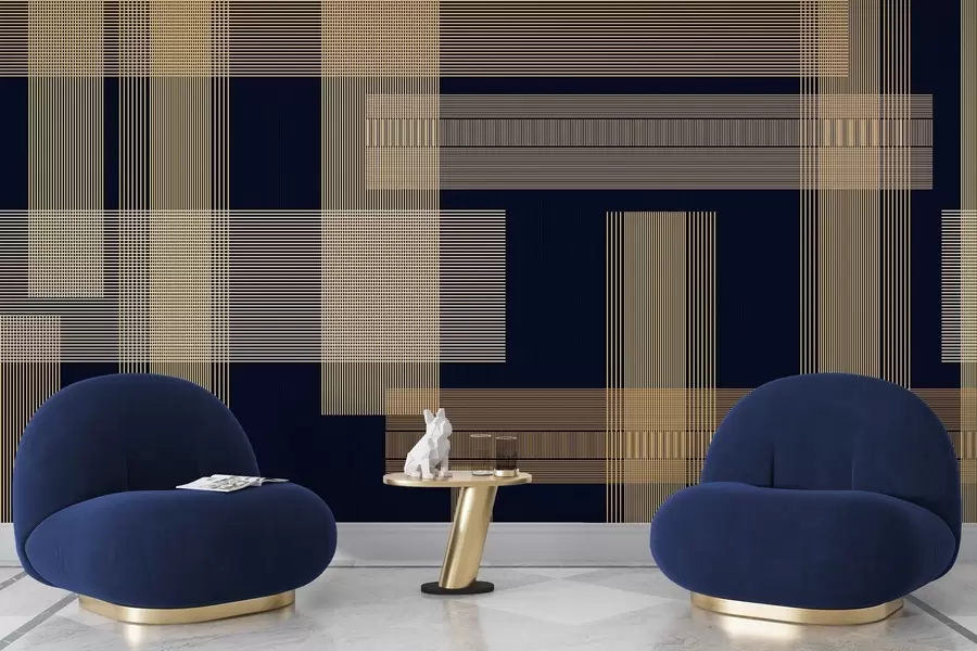 murales Armonía geométrica w05014v2