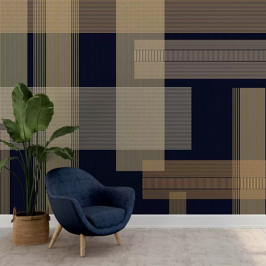 murales Armonía geométrica w05014v2