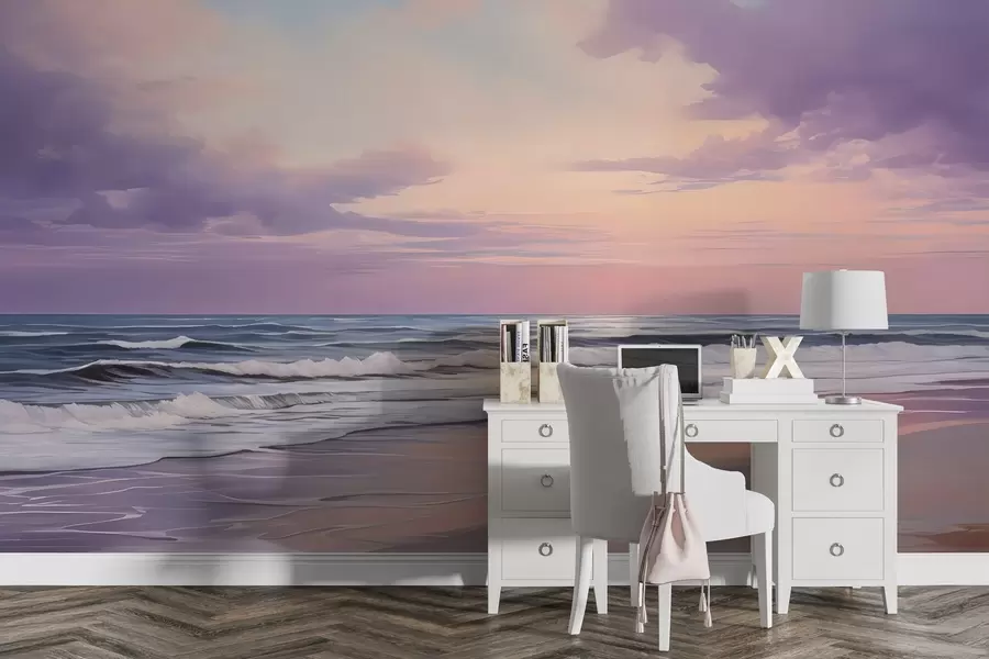 Wall Mural Photo Wallpaper Evening tide w05001