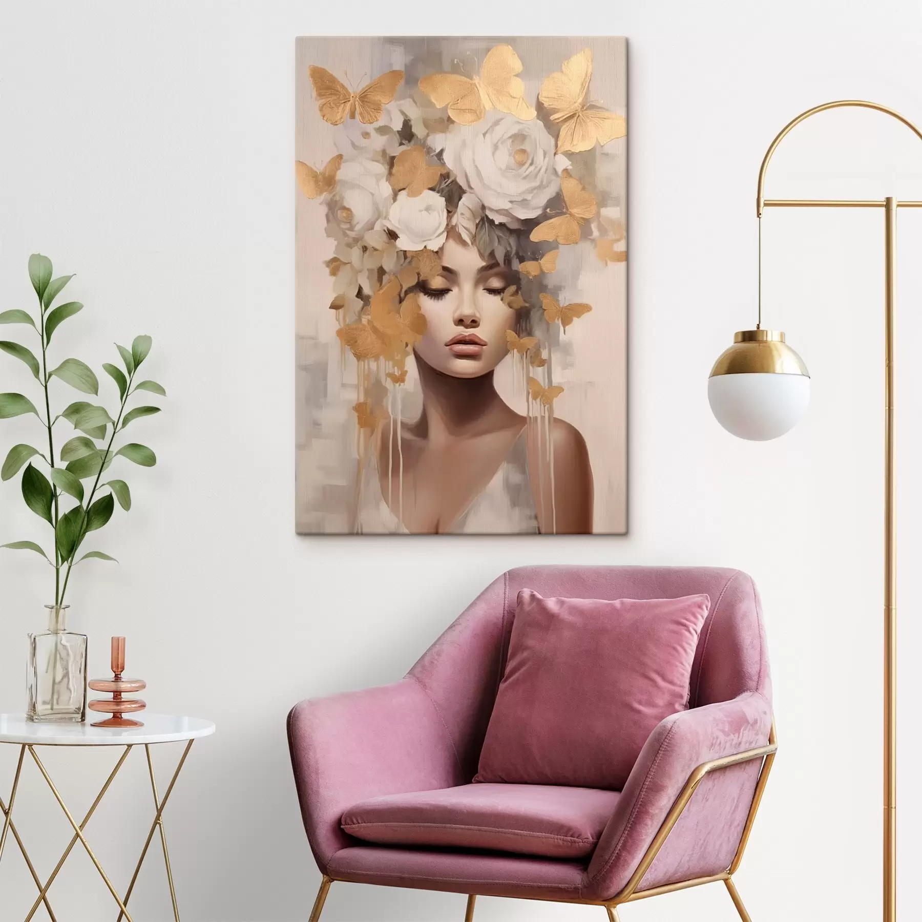 murales Retrato de una niña s47005