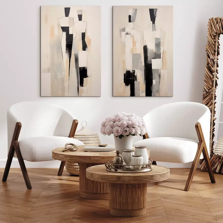 wall murals Abstract couple m01111