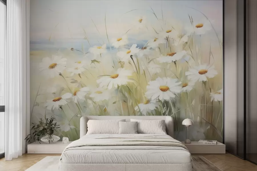 wall murals Flower field w05035