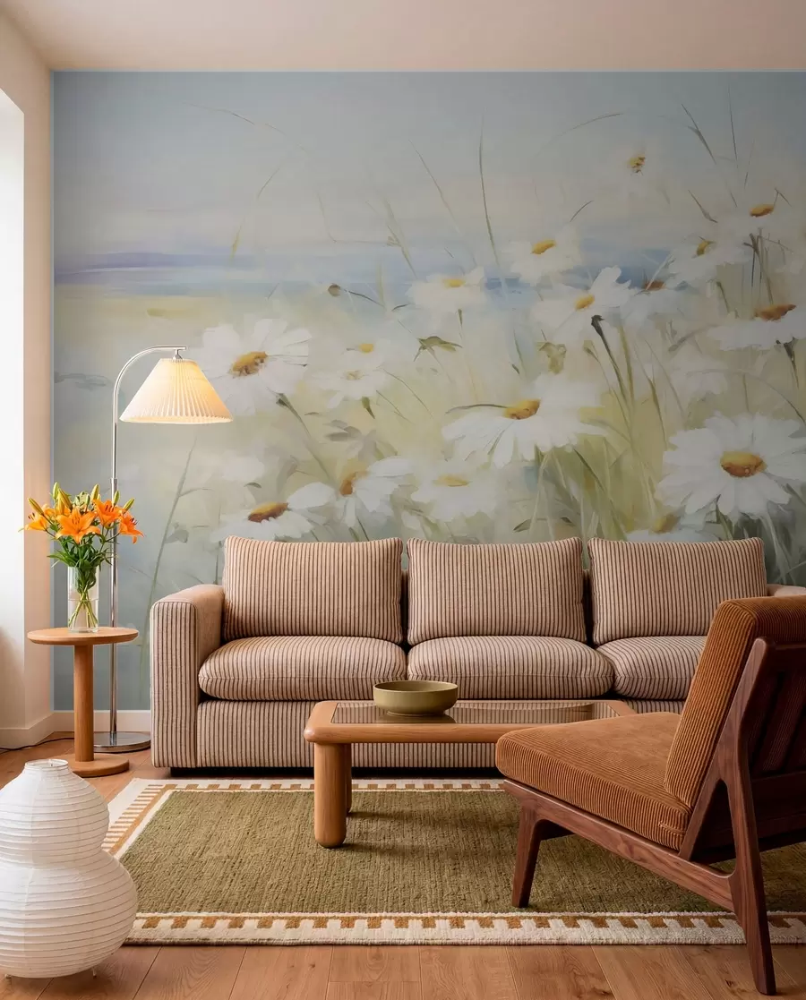 Wall Mural Photo Wallpaper Flower field w05035