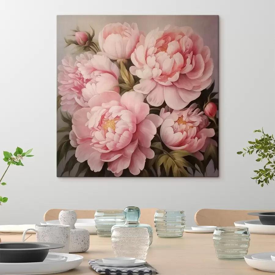 wall murals Peonies s47007
