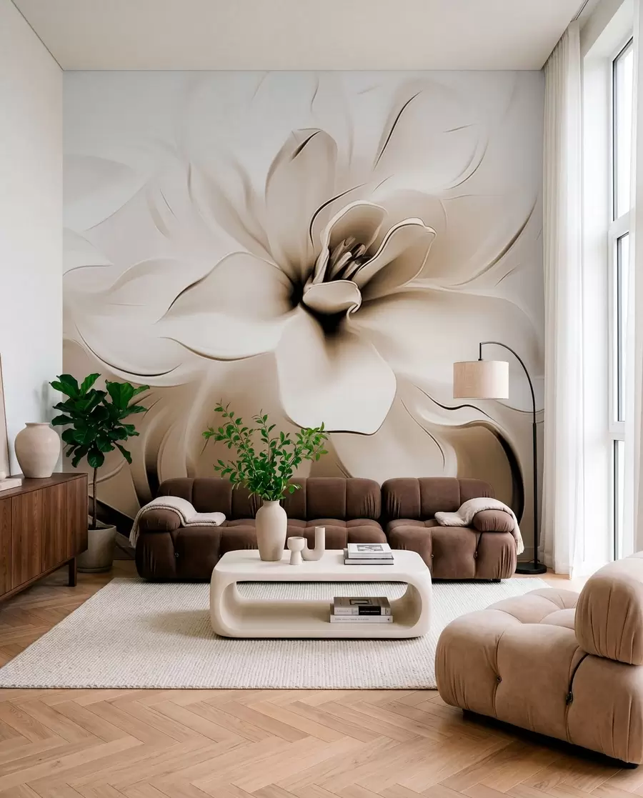 Wall Mural Photo Wallpaper Fantasy flowers w04984