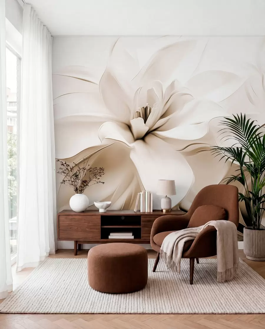 Wall Mural Photo Wallpaper Fantasy flowers w04984