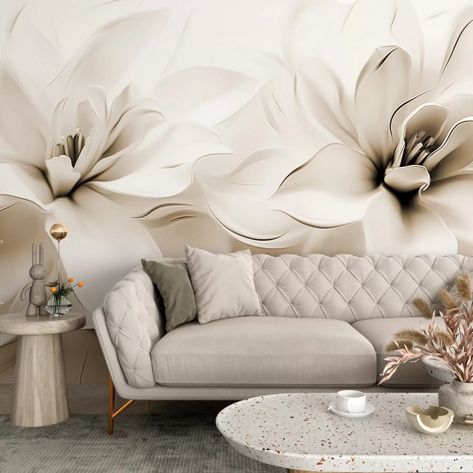 Wall Mural Photo Wallpaper Fantasy flowers w04984