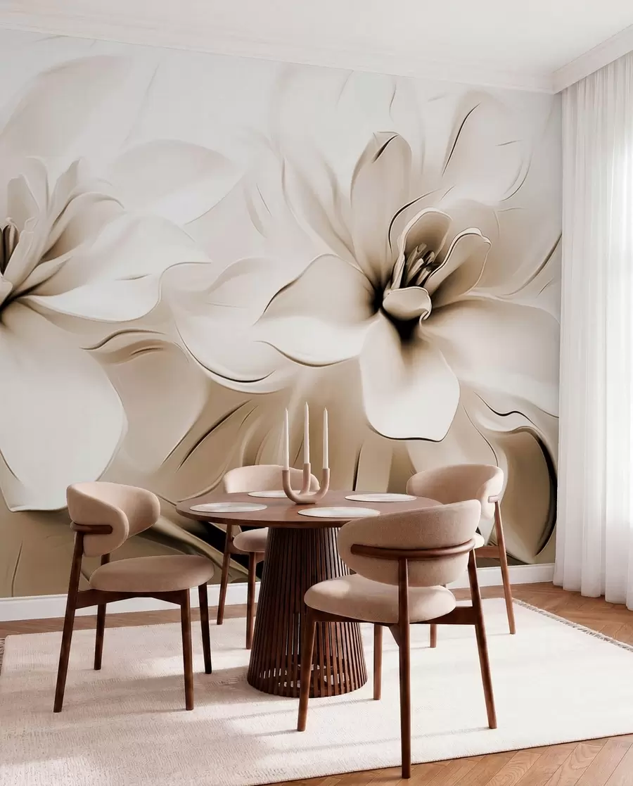 peintures murales Fleurs fantastiques w04984