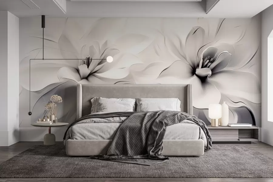 Wall Mural Photo Wallpaper Fantasy flowers w04984v1