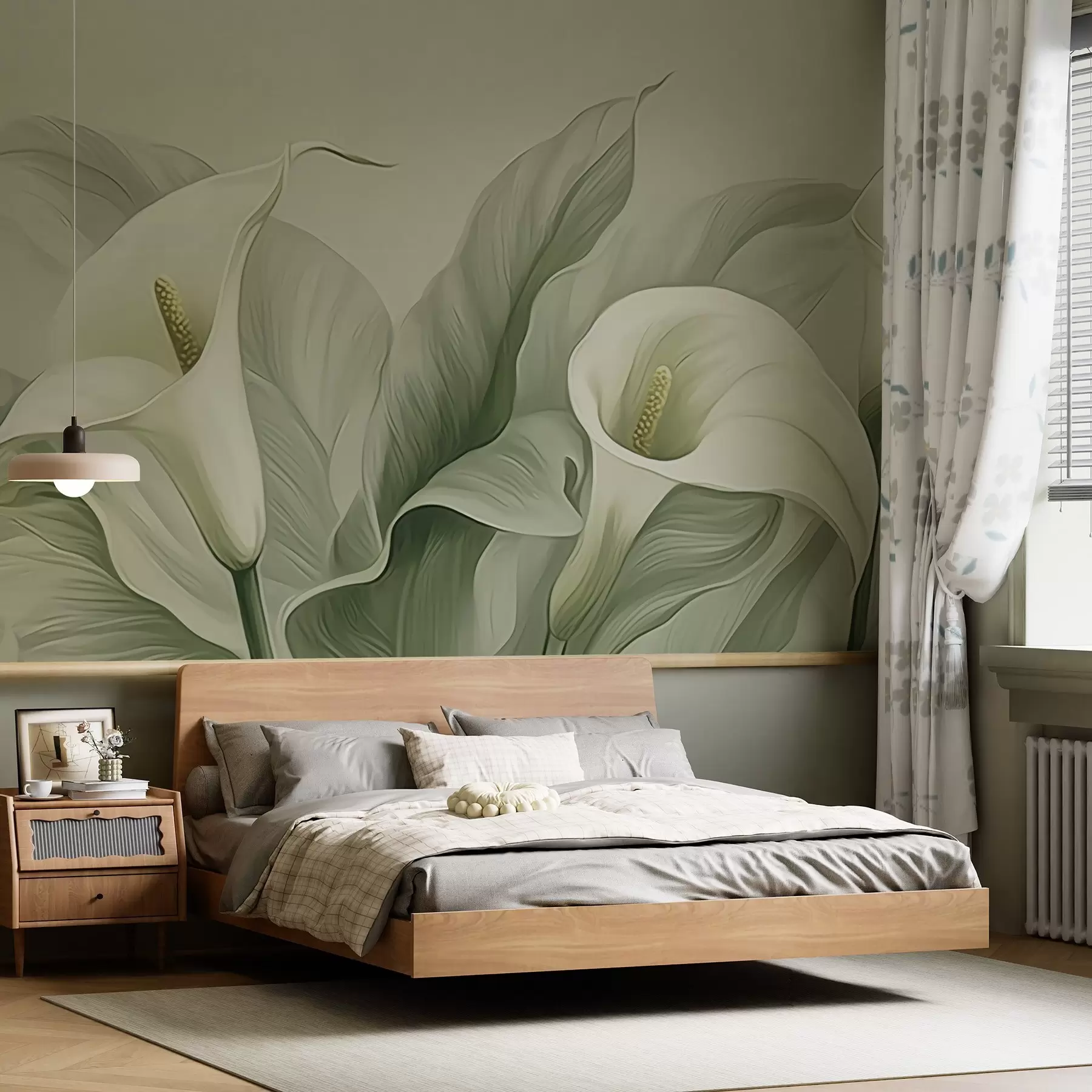 Wall Mural Photo Wallpaper Exotic flowers w05028
