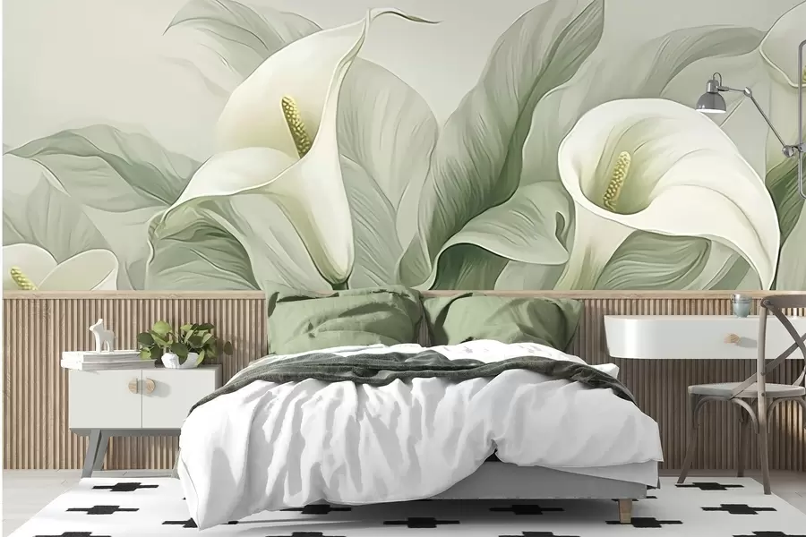 murales Flores exóticas w05028