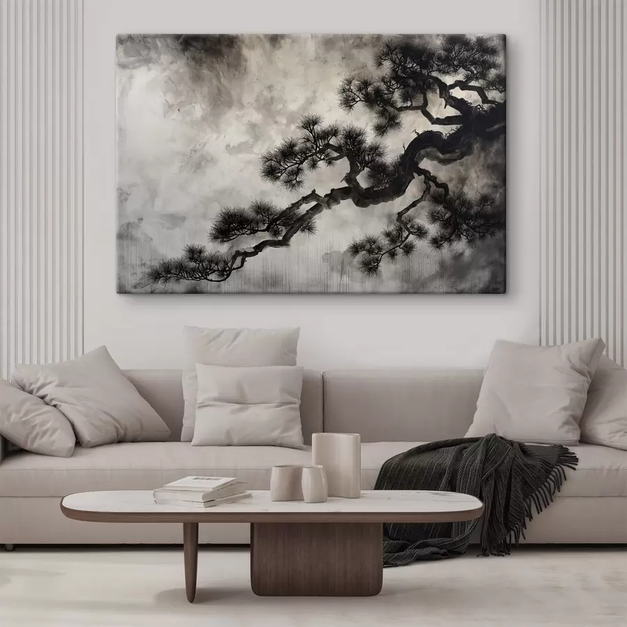 wall murals Chinese-style tree branch s47049