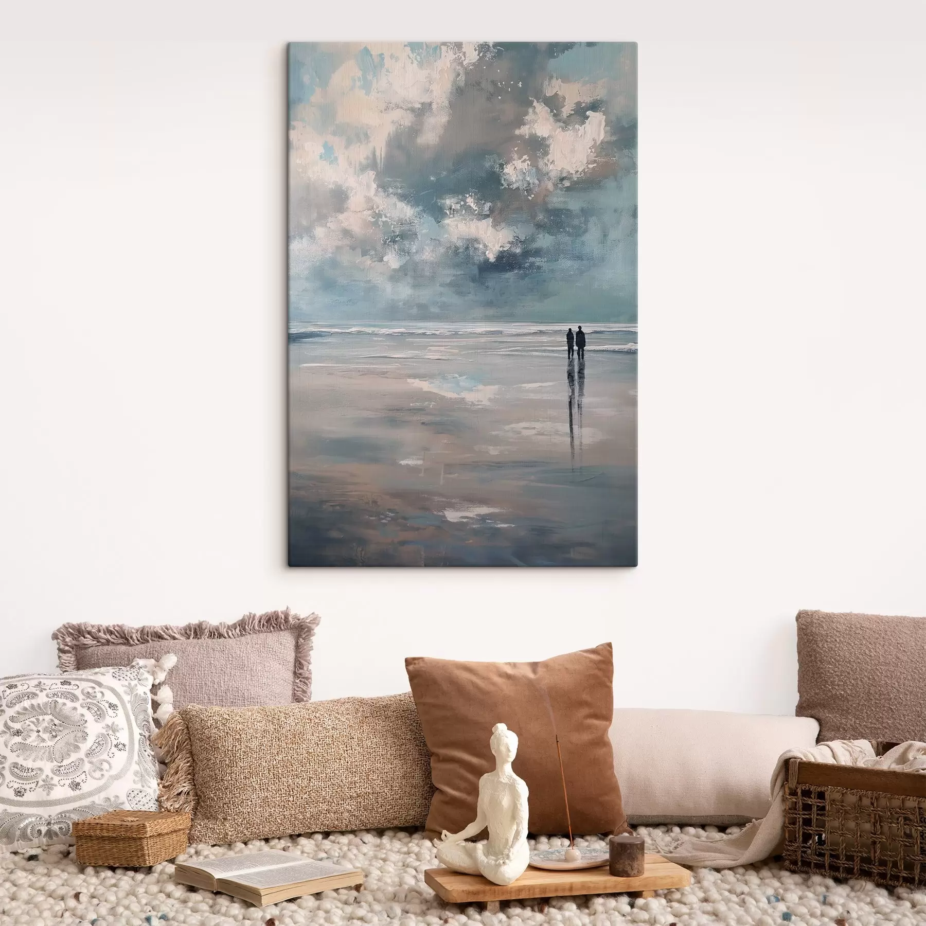 wall murals Couple on the shore s47061