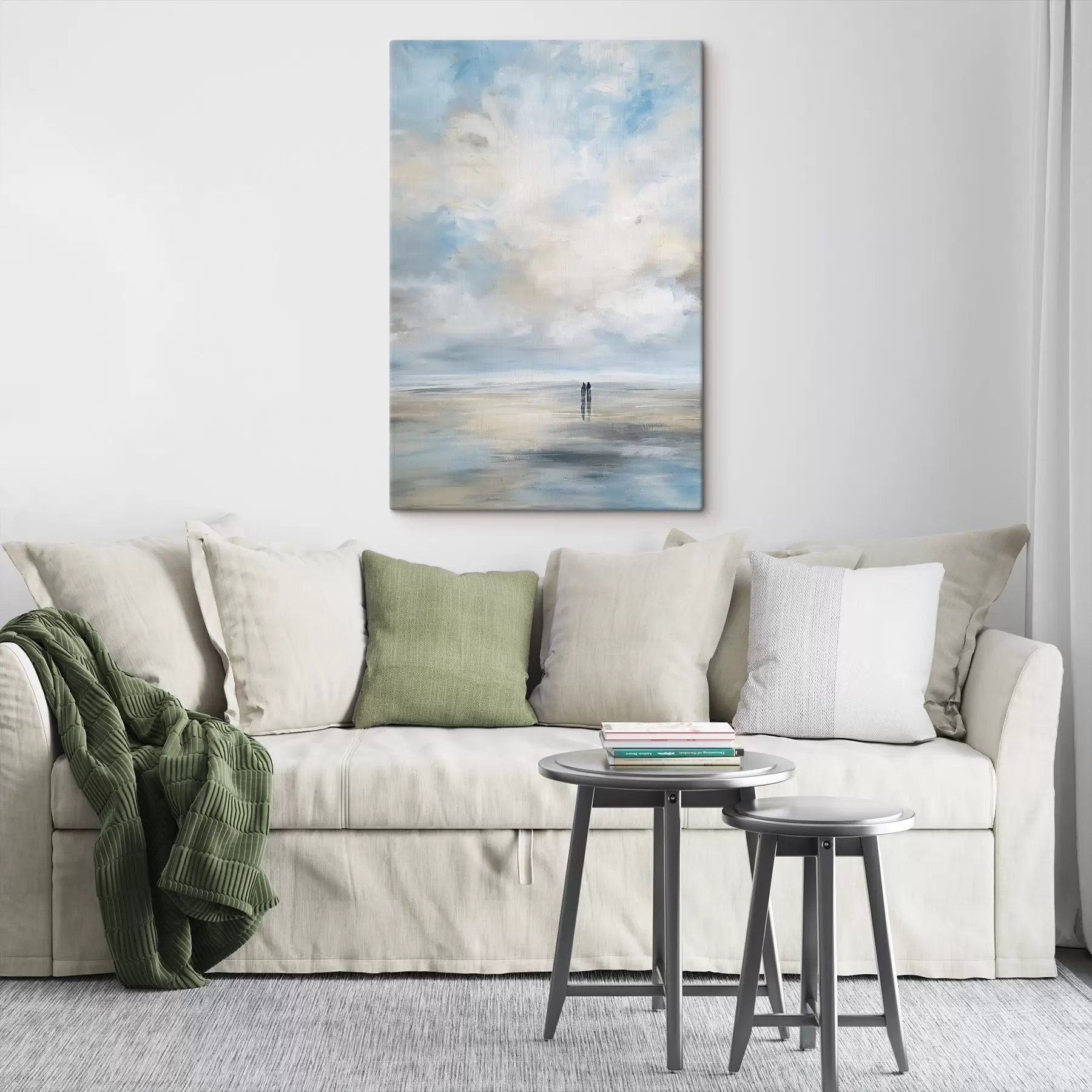 wall murals Couple on the seashore s47062