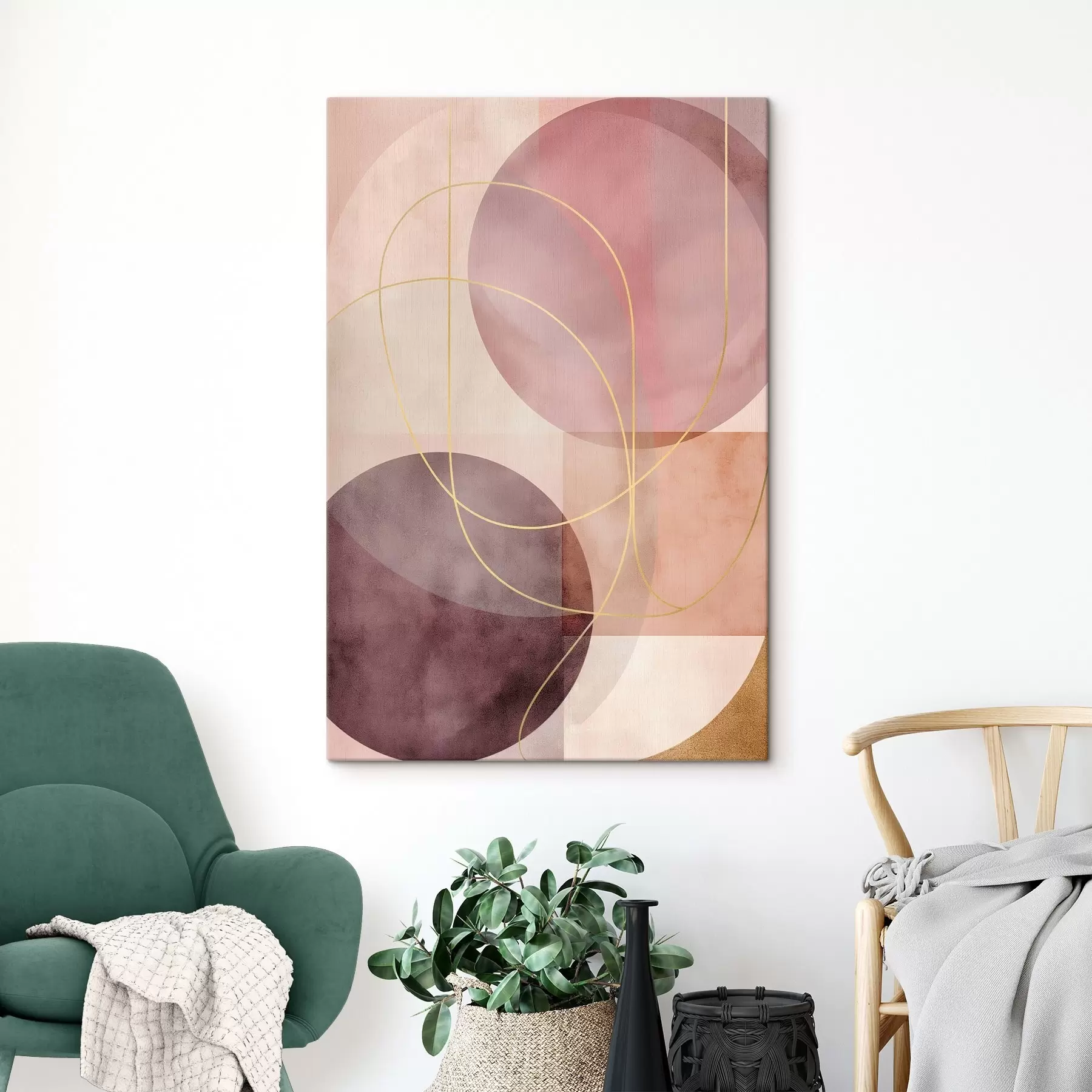 wall murals Abstract circles s47070