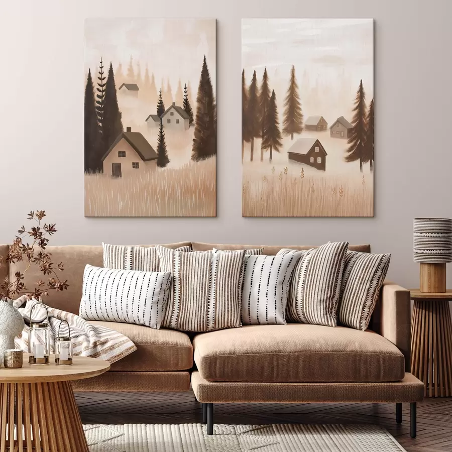 wall murals Peace in the Forest m01136