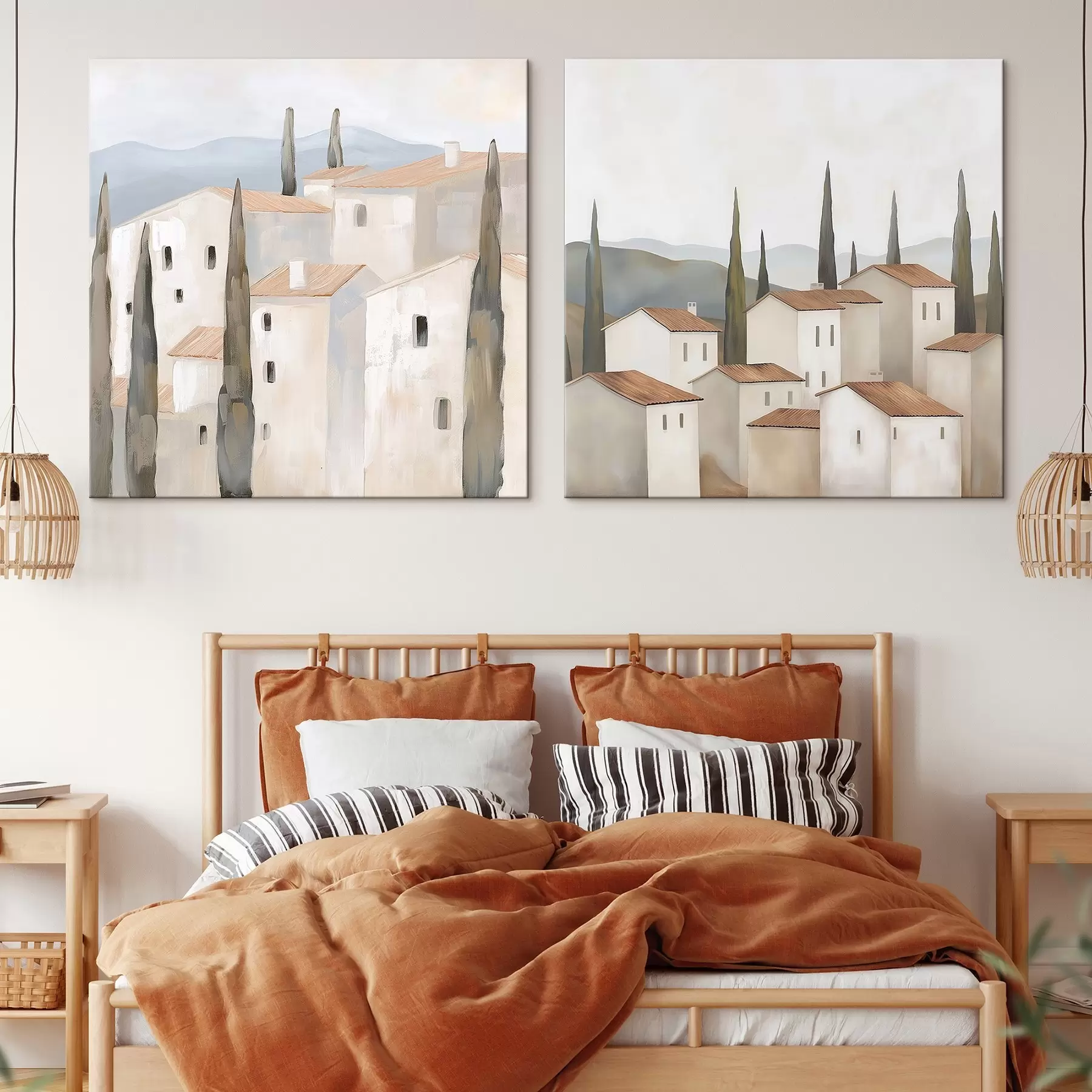 wall murals Houses m01150