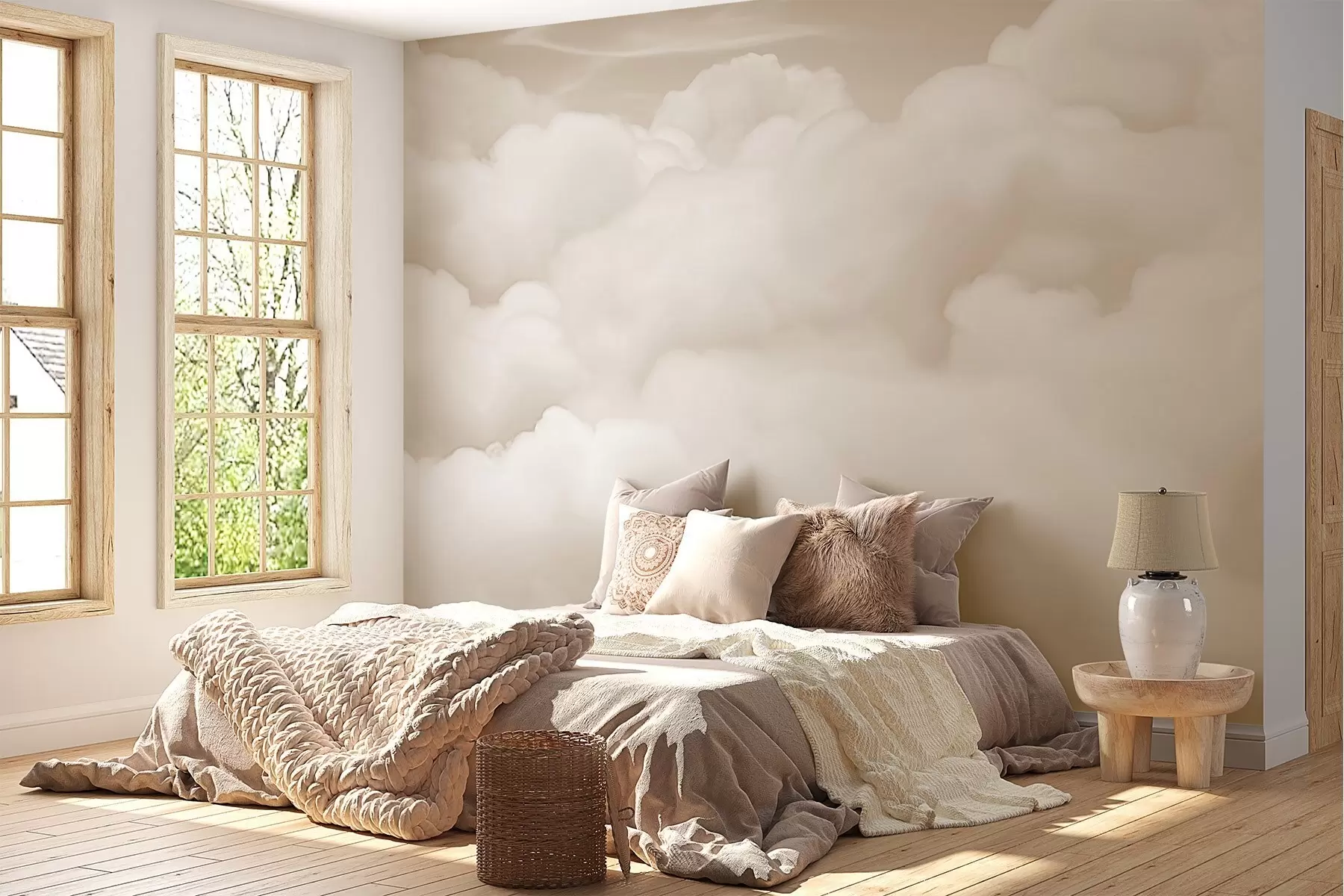 Wall Mural Photo Wallpaper Clouds w05076v1
