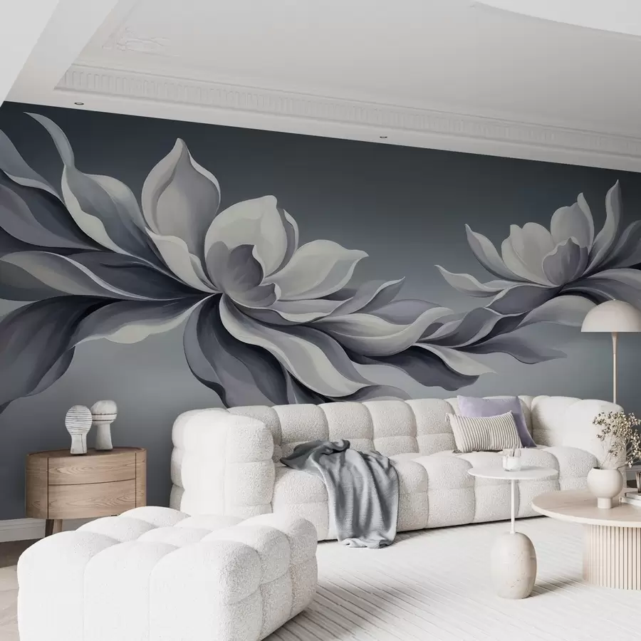 wall murals Elegant Petal Branch w05042