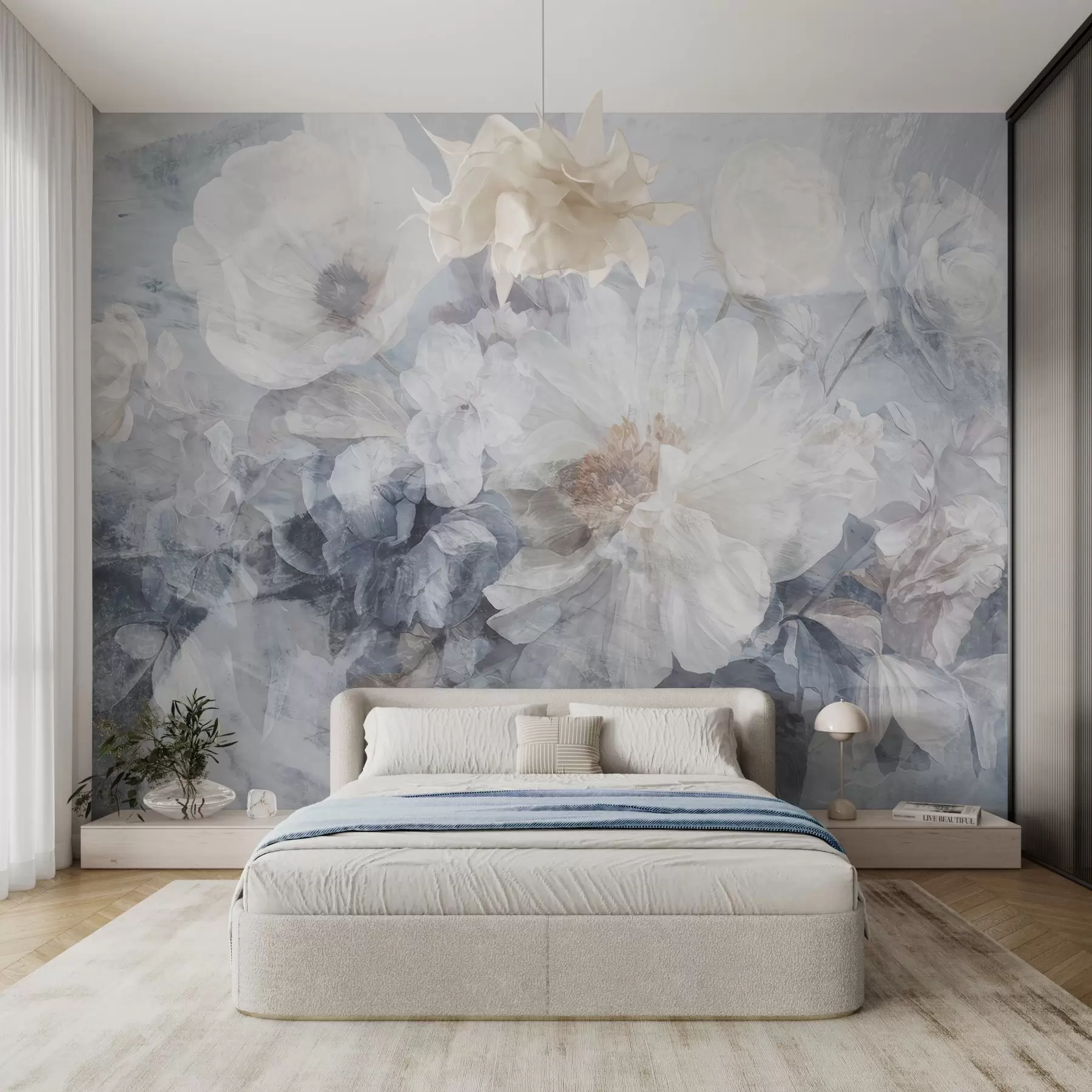 Wall Mural Photo Wallpaper Misty Flower Dream w05052