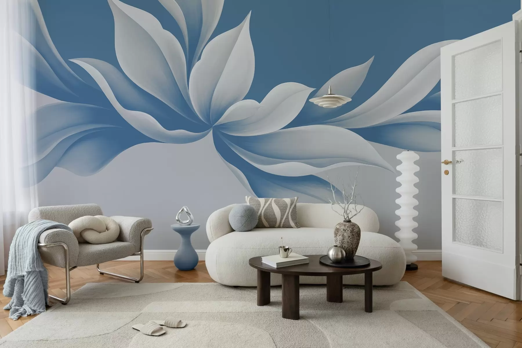 Wall Mural Photo Wallpaper Exquisite Petals w05056v1