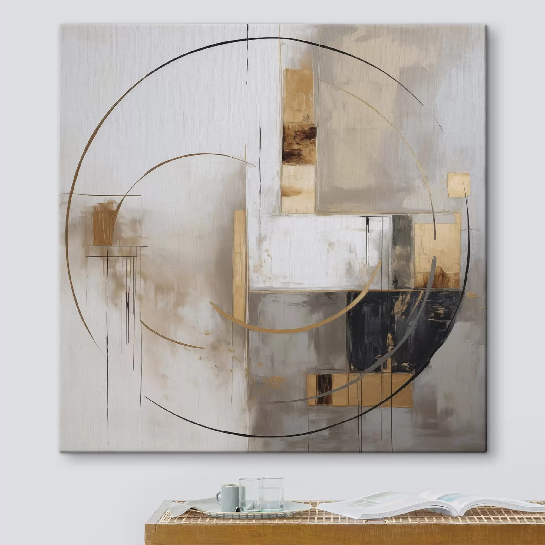 murales Composición abstracta s47149