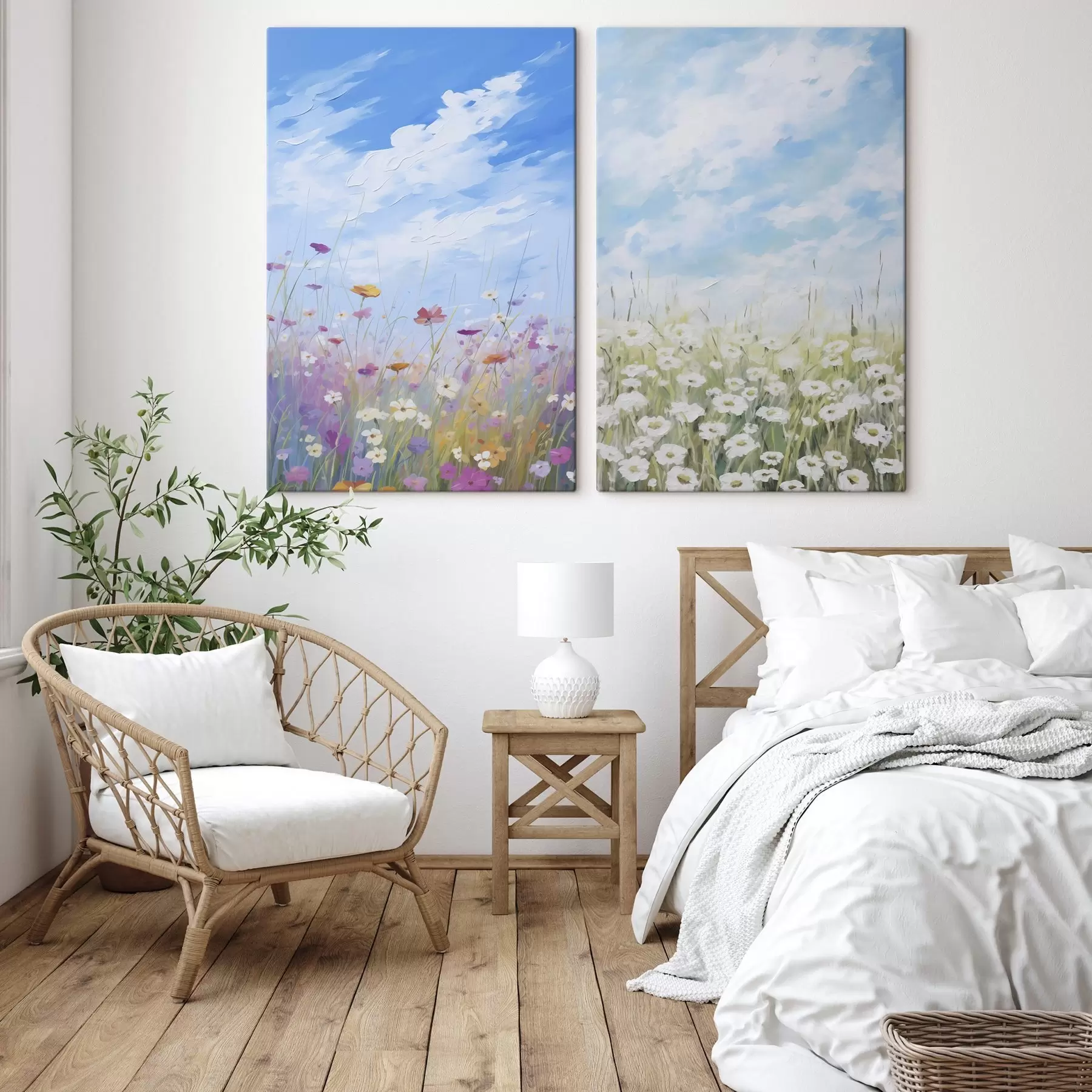 wall murals Wildflowers imitation painting m01164