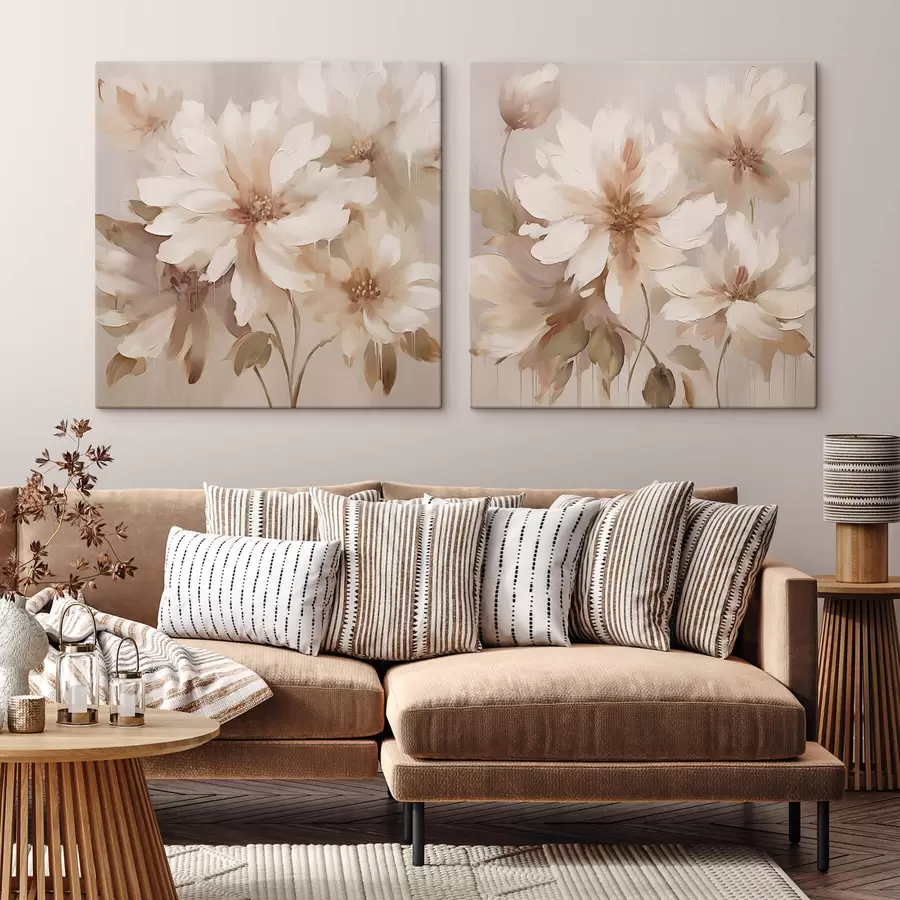 wall murals Abstract flowers m01104
