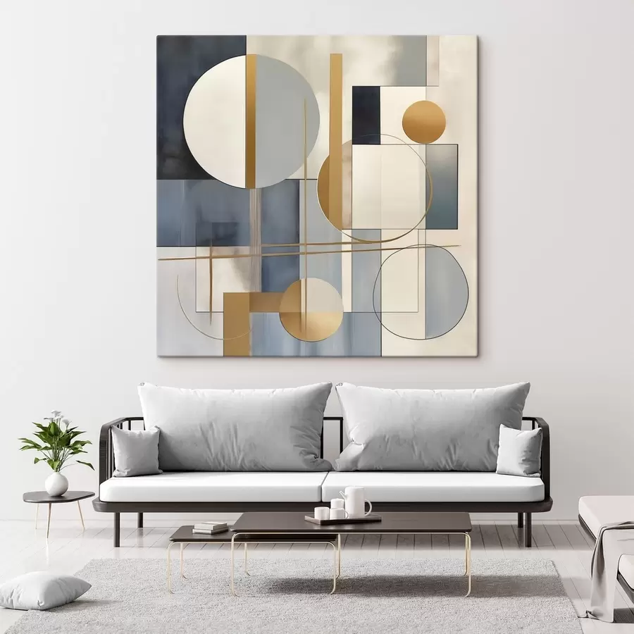 murales Abstracción geométrica s47042