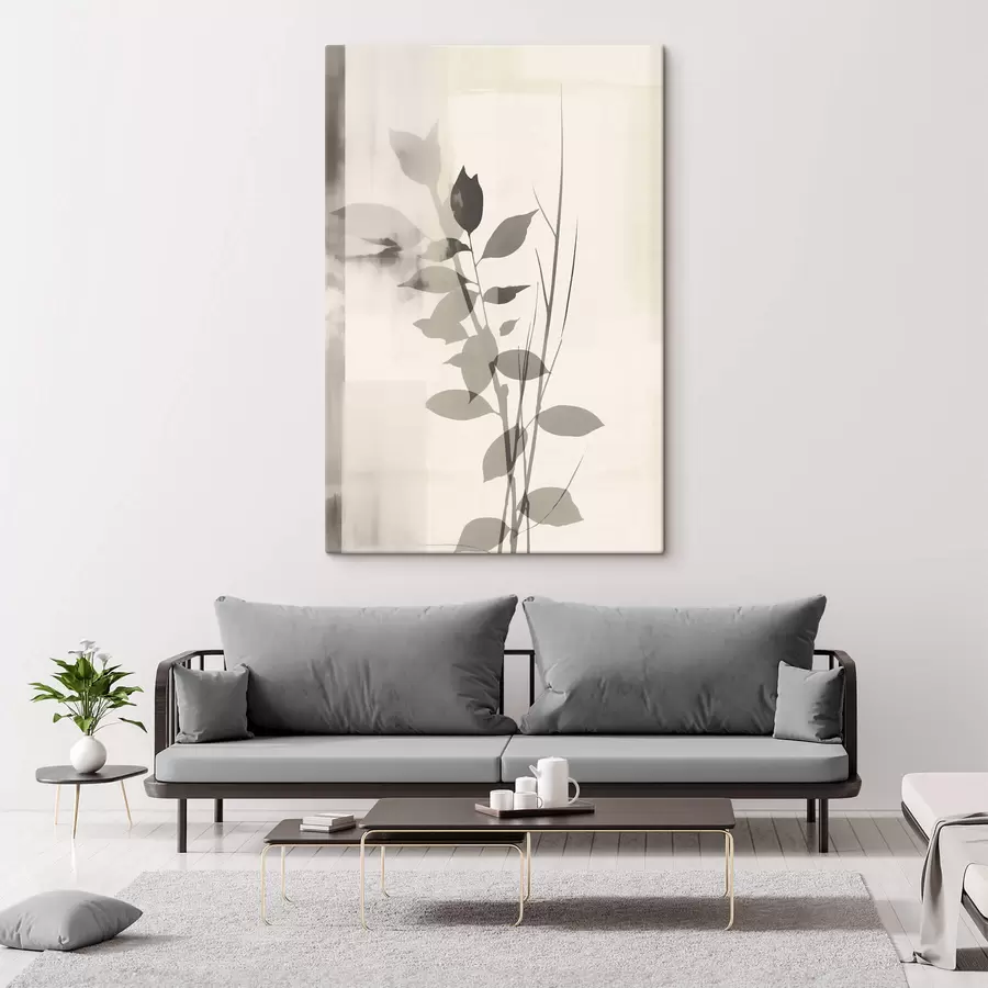 murales Ramas de hojas abstractas s47103