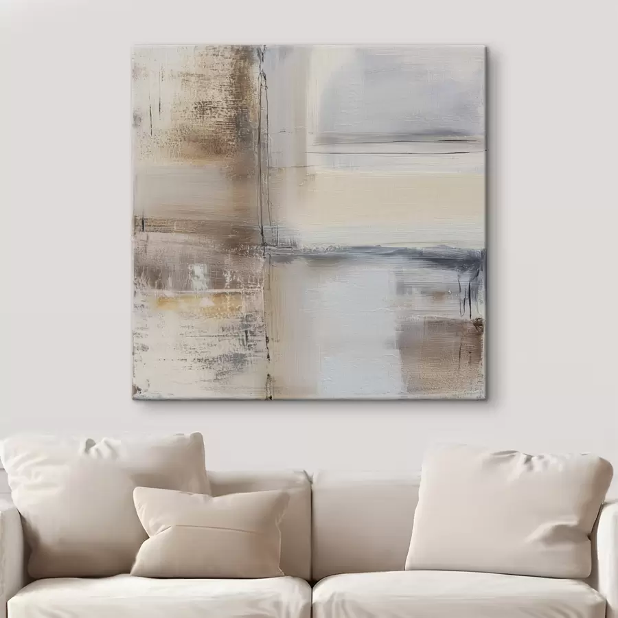 wall murals contemporary abstraction in subdued tones s47122